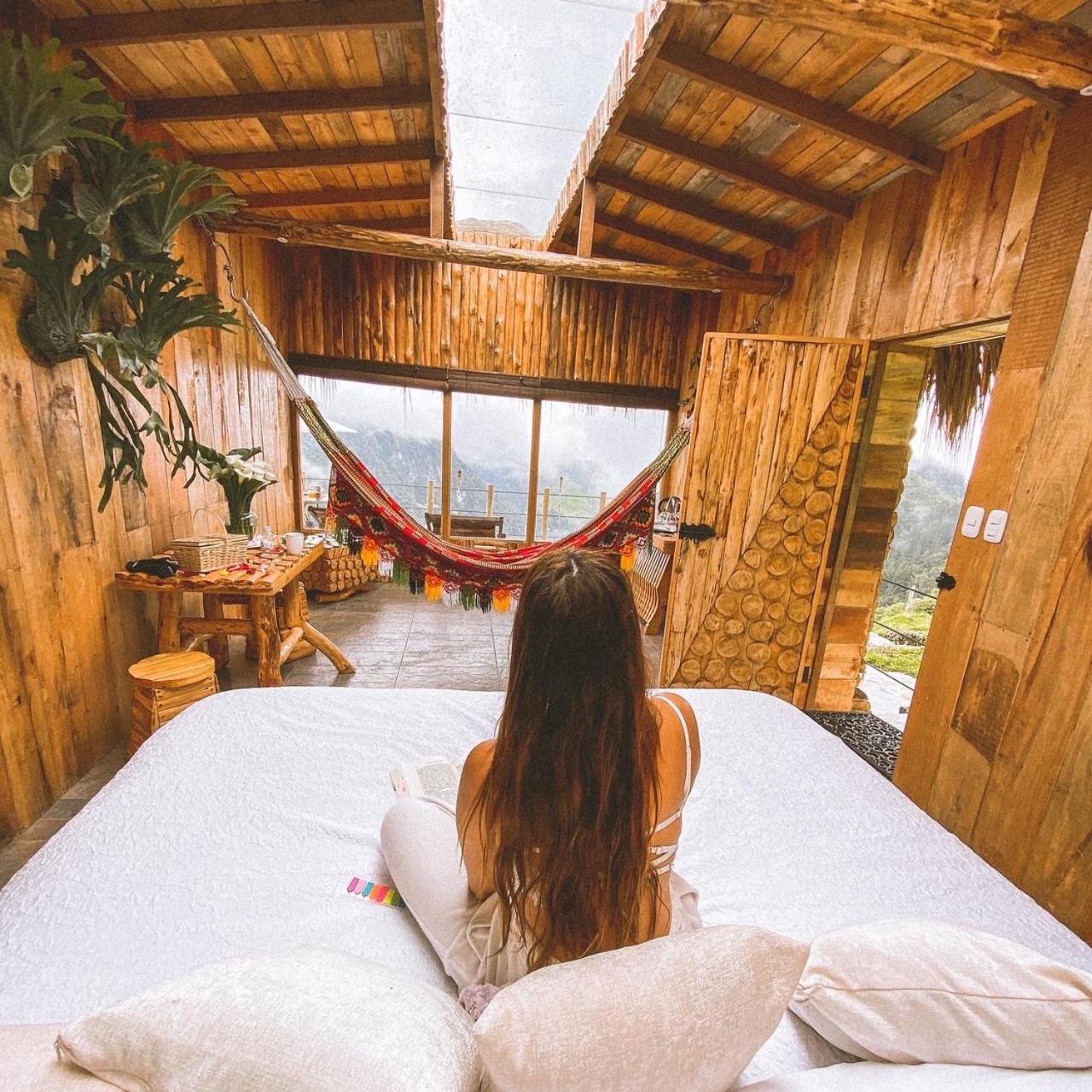 Hostal La Laguna Villamaría Eksteriør bilde